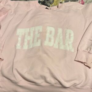The Bar Pink Sweatshirt